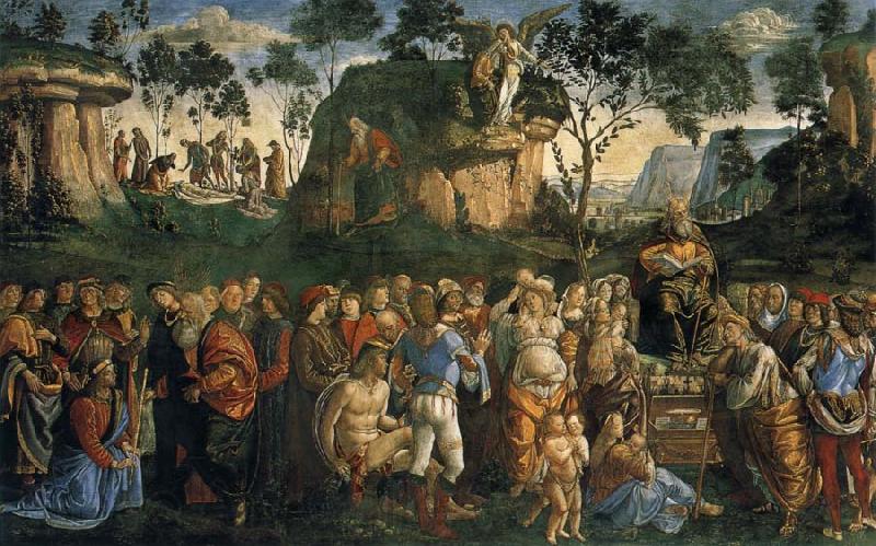 Luca Signorelli Testament and death Moses